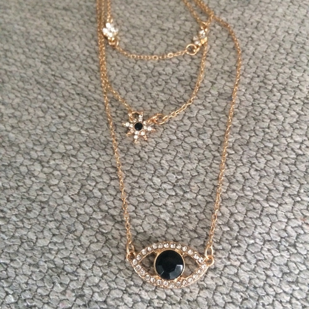 Stars in Her Eyes 3 Layered Pendant - Picture 4 of 6